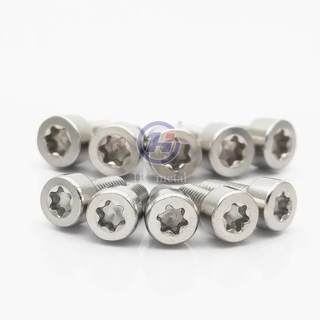 ISO14580 m4 titanium bolts